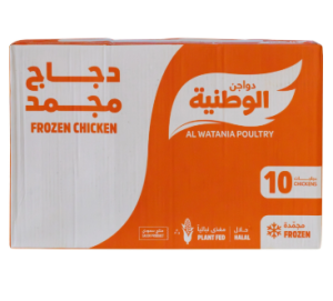 دجاج الوطنیۃ مجمد 10*1000 جم