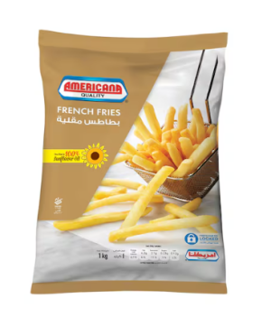 بطاطس امریکانا مجمد 2.5 کلو