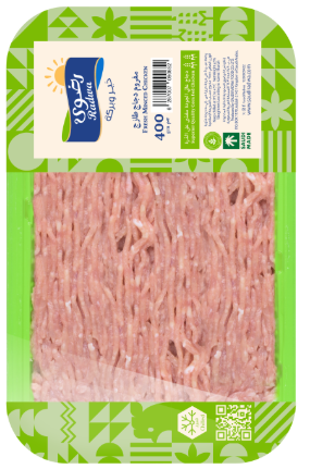 مفروم دجاج رضوی مبرد 400 جم