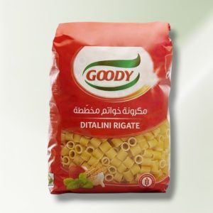 مكرونة خواتم مخططة 104