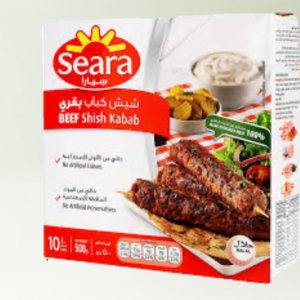 شيش كباب بقري سيارا 1كجم*1ك
